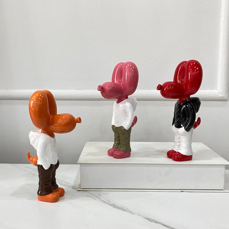 Standing Balloon Dog Figures