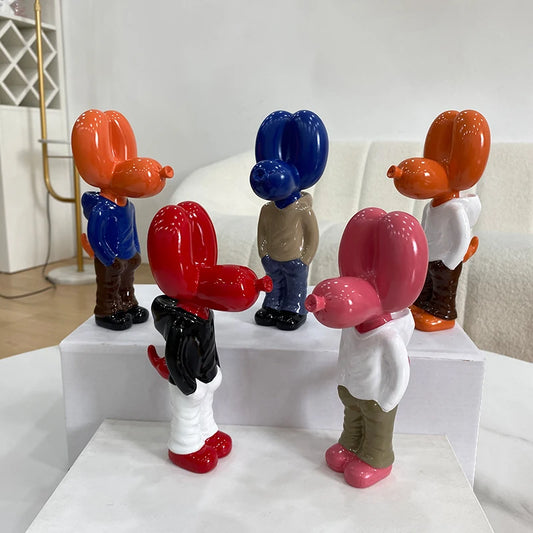 Standing Balloon Dog Figures